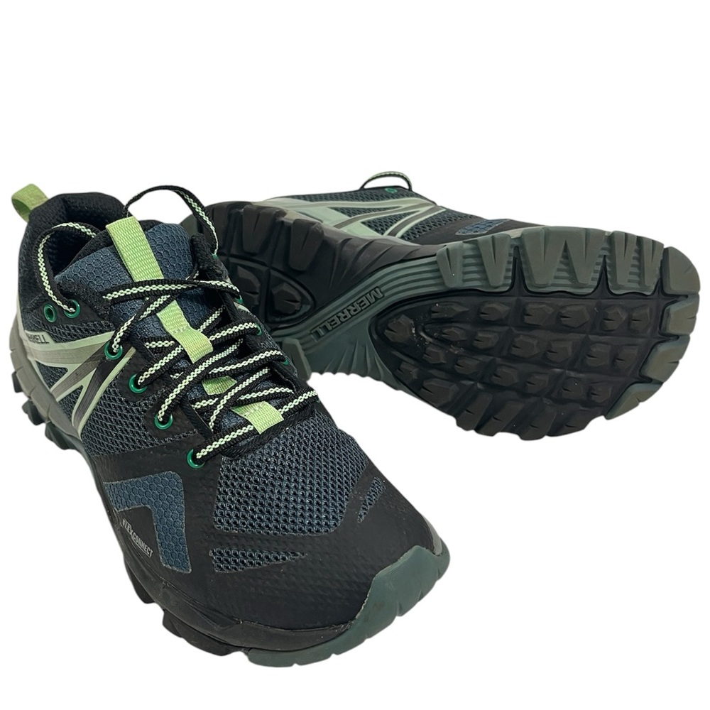 Merrell Women's Black and Green Trail Running Shoes